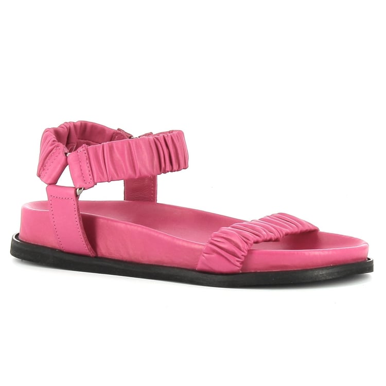 Różowe sandały damskie CARINII--B7812-718-000-000-E94